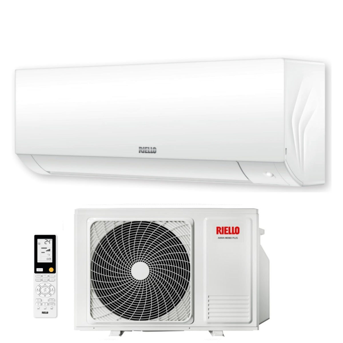 Condizionatore Riello Aaria Mono Plus I 12000 Btu AMW 35 PI R-32 Wi-Fi Integrato