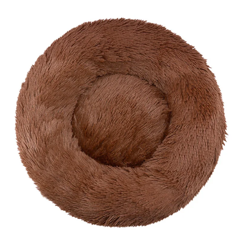 Thumbnail: CloudSoft Round Plush Pet Bed