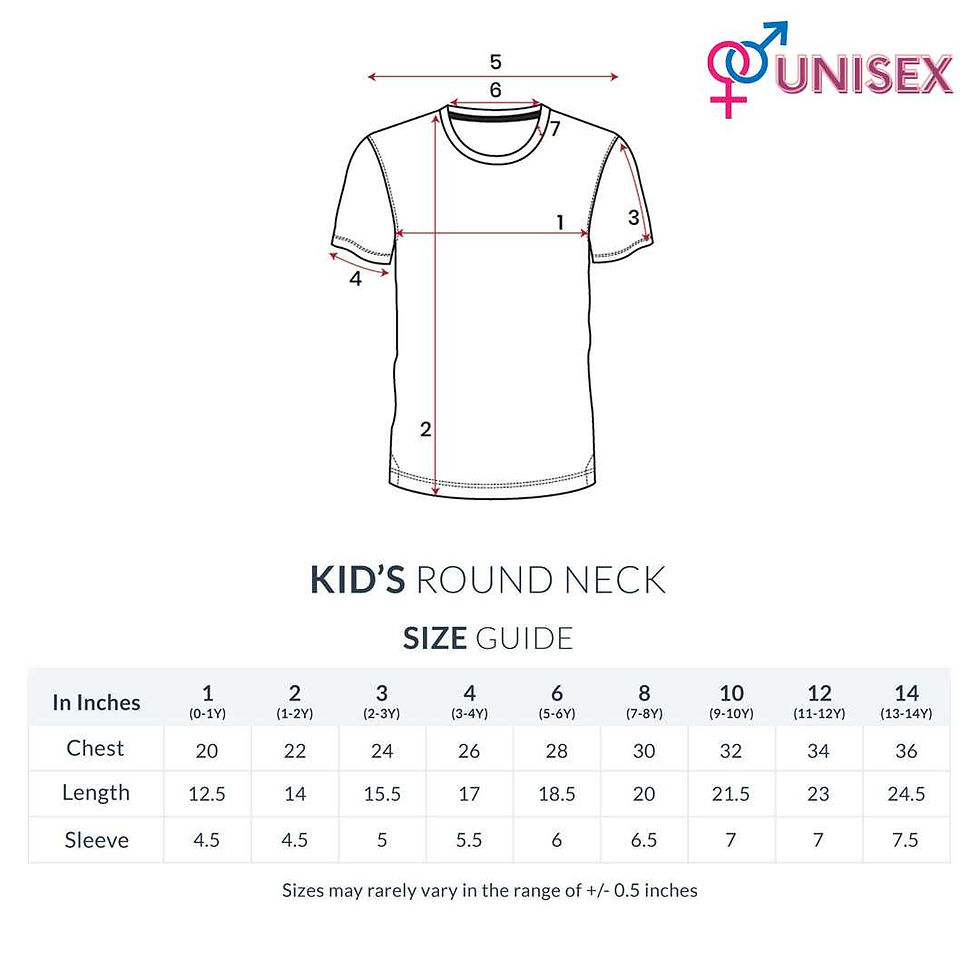 Thumbnail: Kids Round Neck T-Shirt