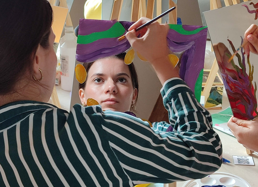 Sip & Paint: A Mirror Painting Workshop