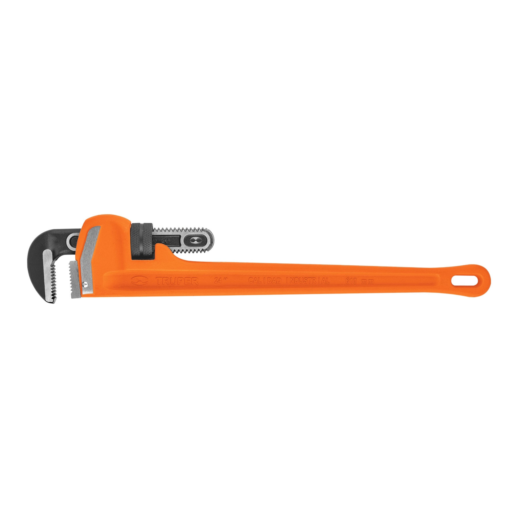 STI-24 Llave stilson 24' cuerpo robusto de hierro dúctil, TRUPER Código:15840