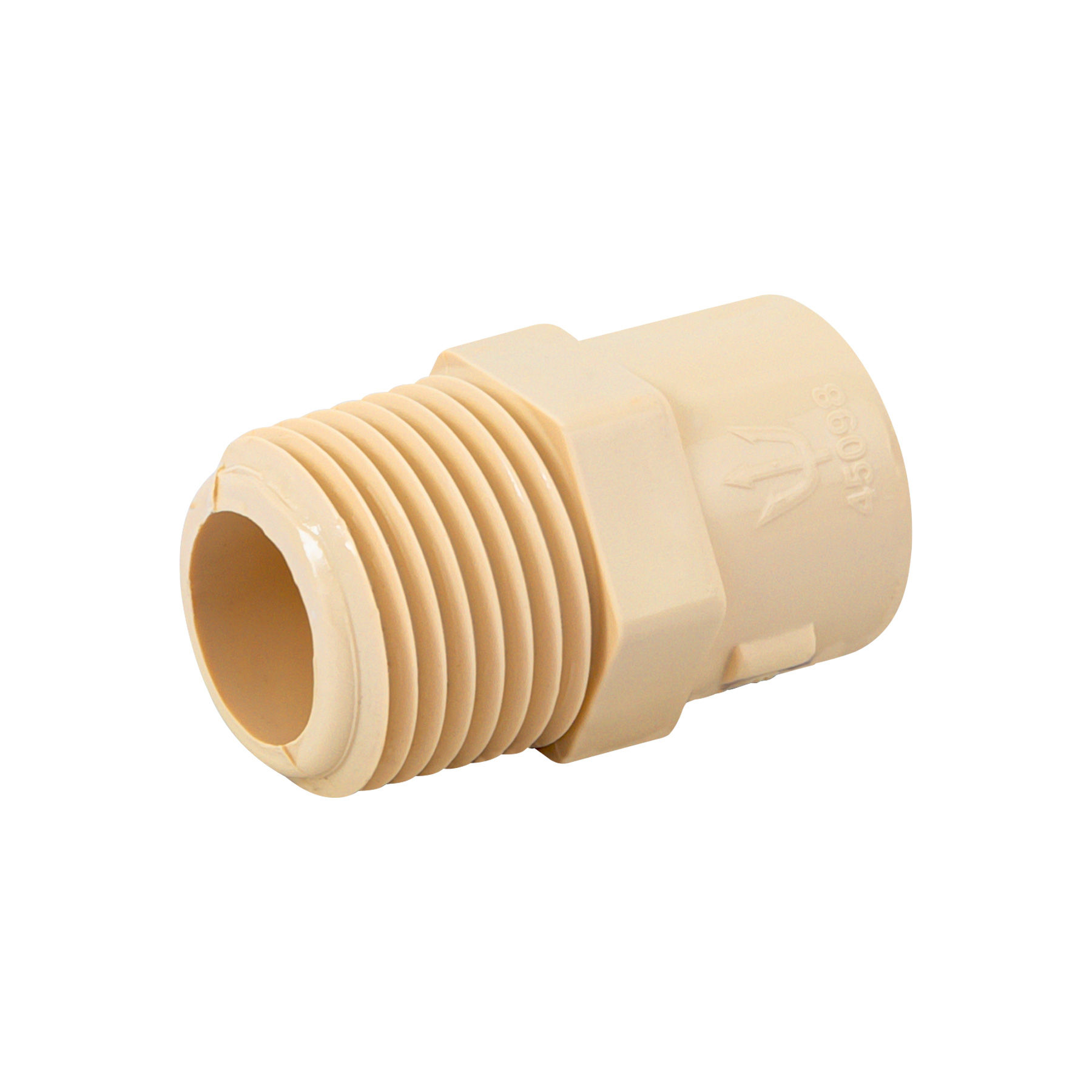 CPVC-611 Conector macho de CPVC 1/2', FOSET Código: 45098