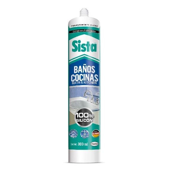 1770913 SIL. BAÑOS/COCINAS TRANS 300ML
