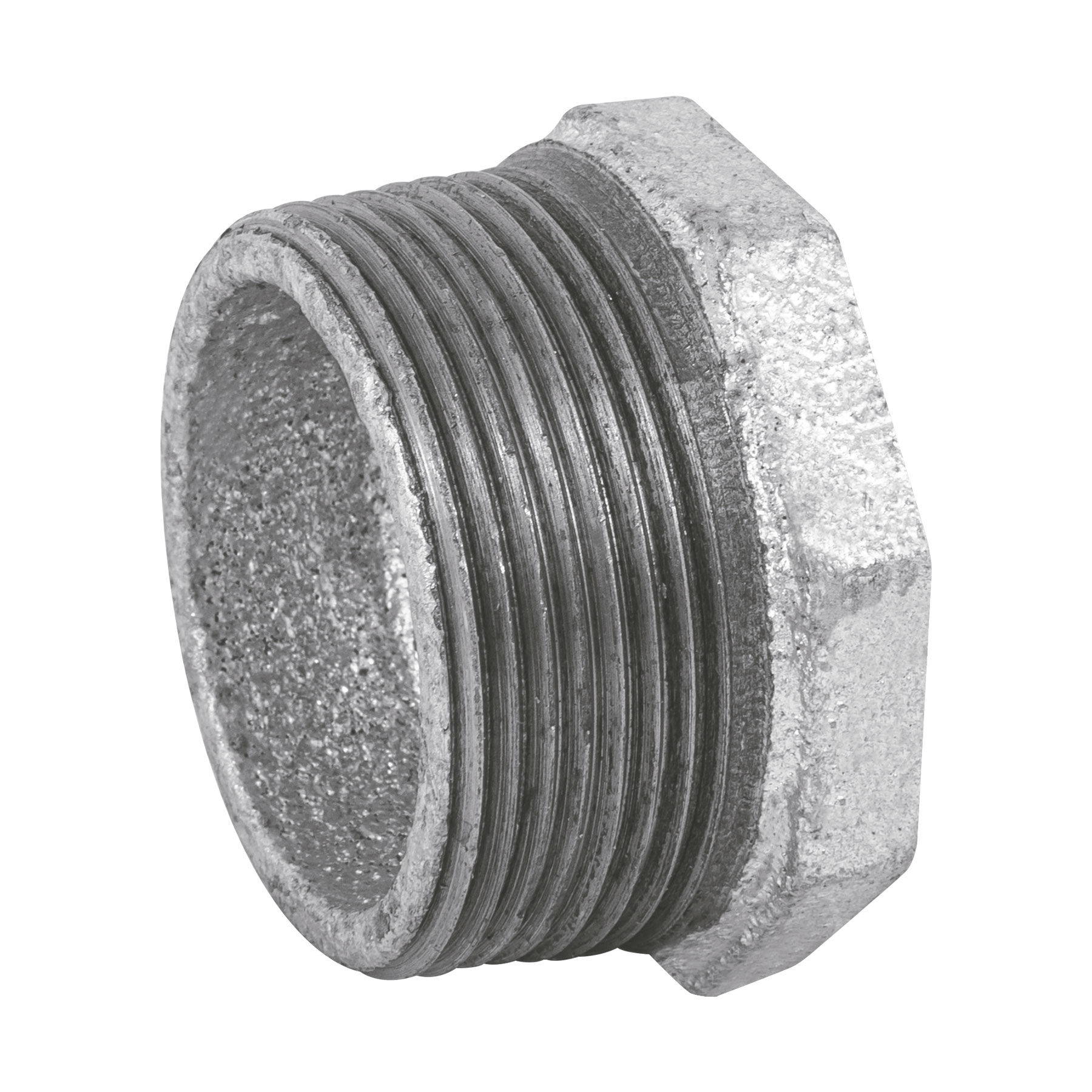CG-239 Reducción bushing acero galvanizado 1-1/2 x 1', FOSET Código: 48779