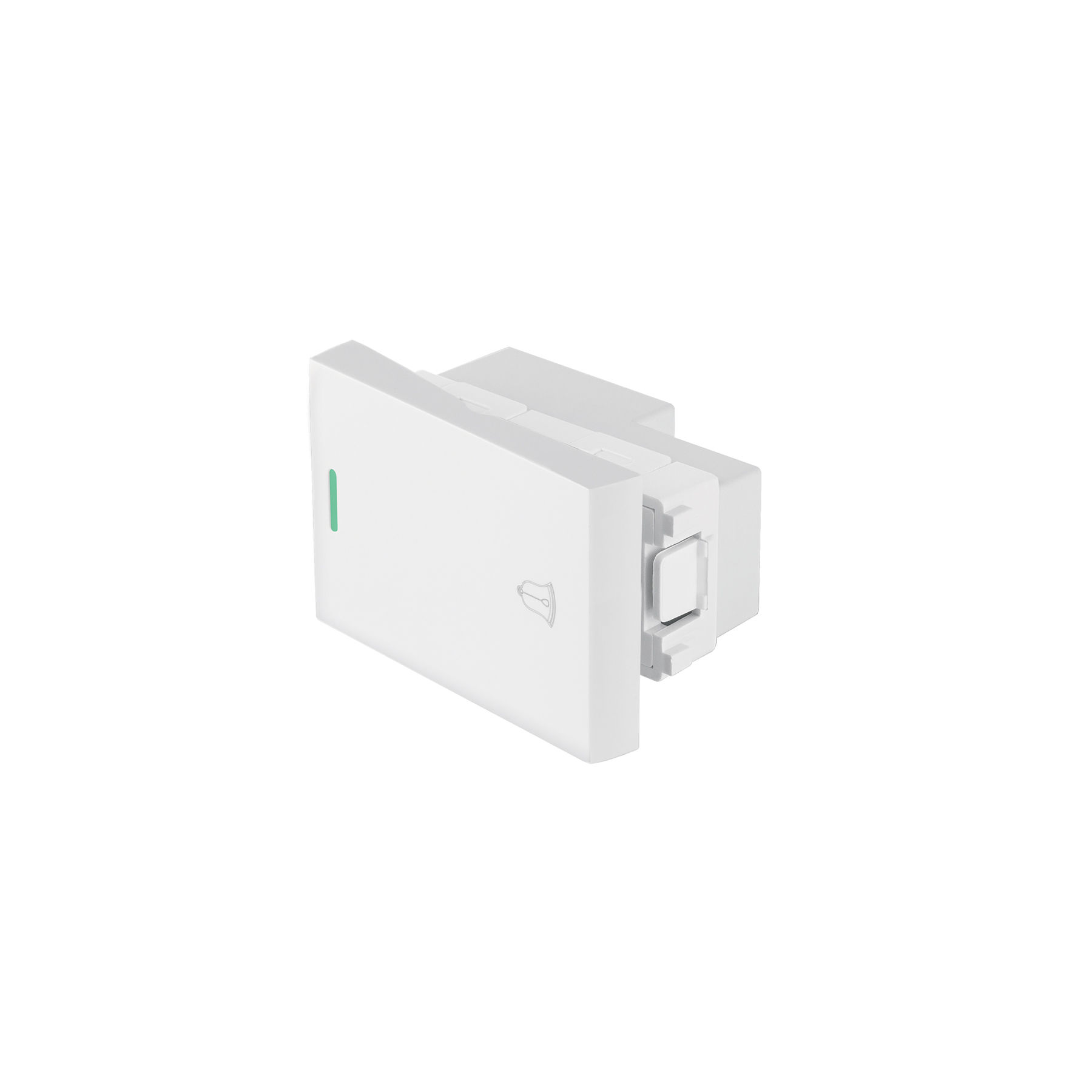 APTI15-LB Interruptor para timbre blanco de 1.5 módulos, línea Lisboa Cód: 47946