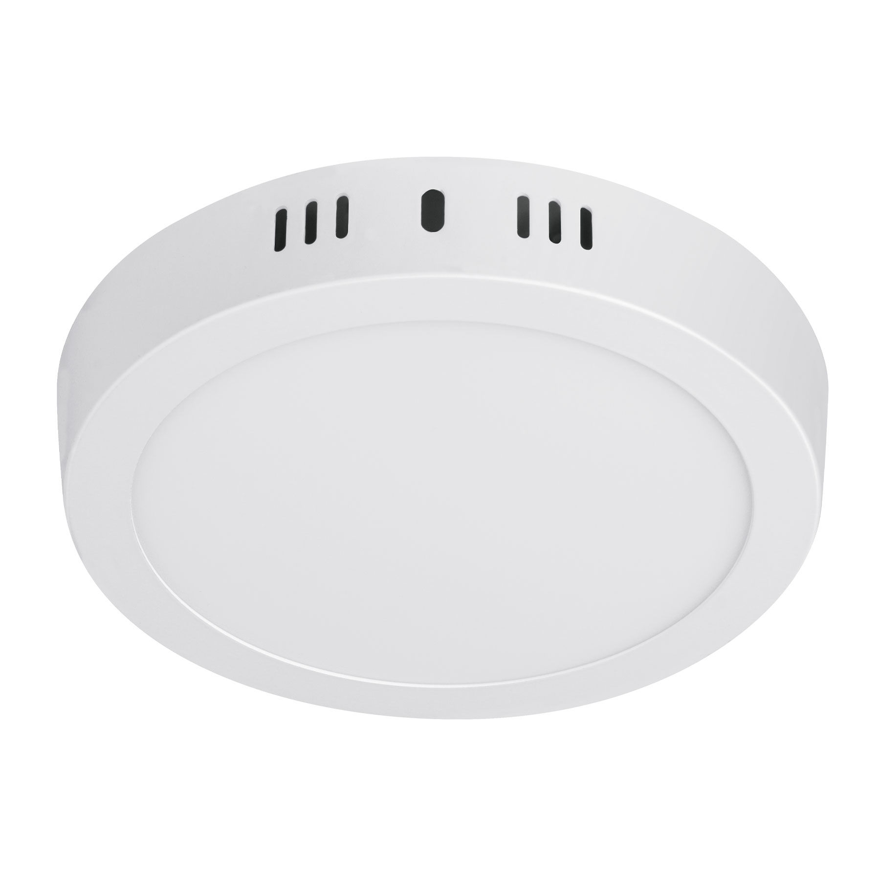 PLA-205LC Luminario LED plafón 12W 3000K, redondo, blanco, VOLTECK Código: 48257