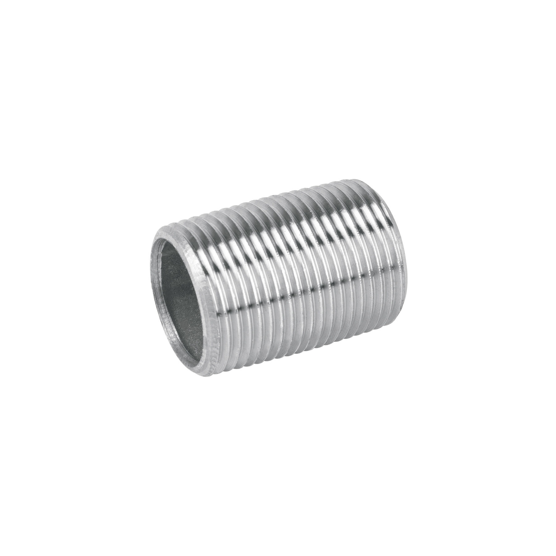 CG-472 Niple de acero galvanizado 3/4' cuerda corrida, FOSET Código: 47537