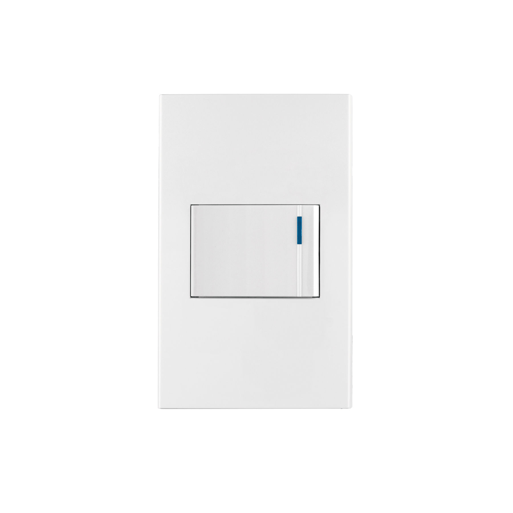 PA-APSE15-EEB Placa armada 1 interruptor de 3vías, 1.5mód,blanco Código: 45600