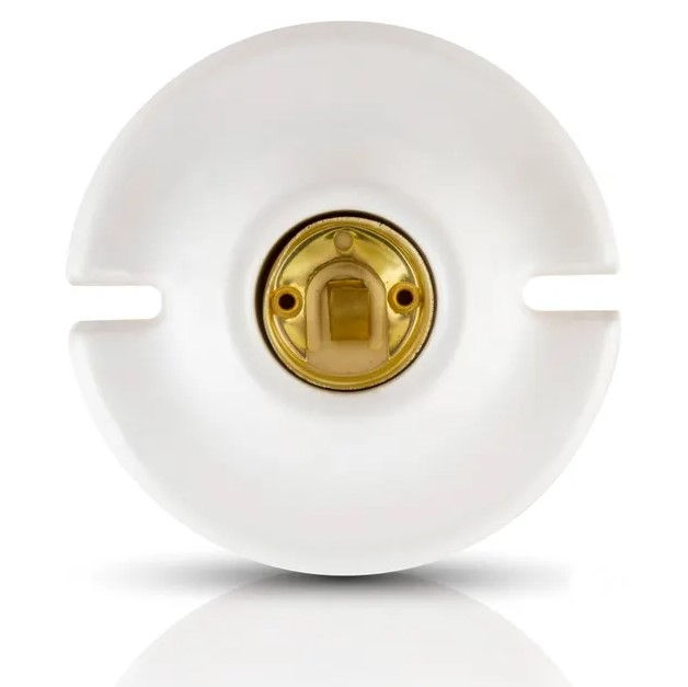 SOQUET DE PORCELANA REDONDO 4" IUSA