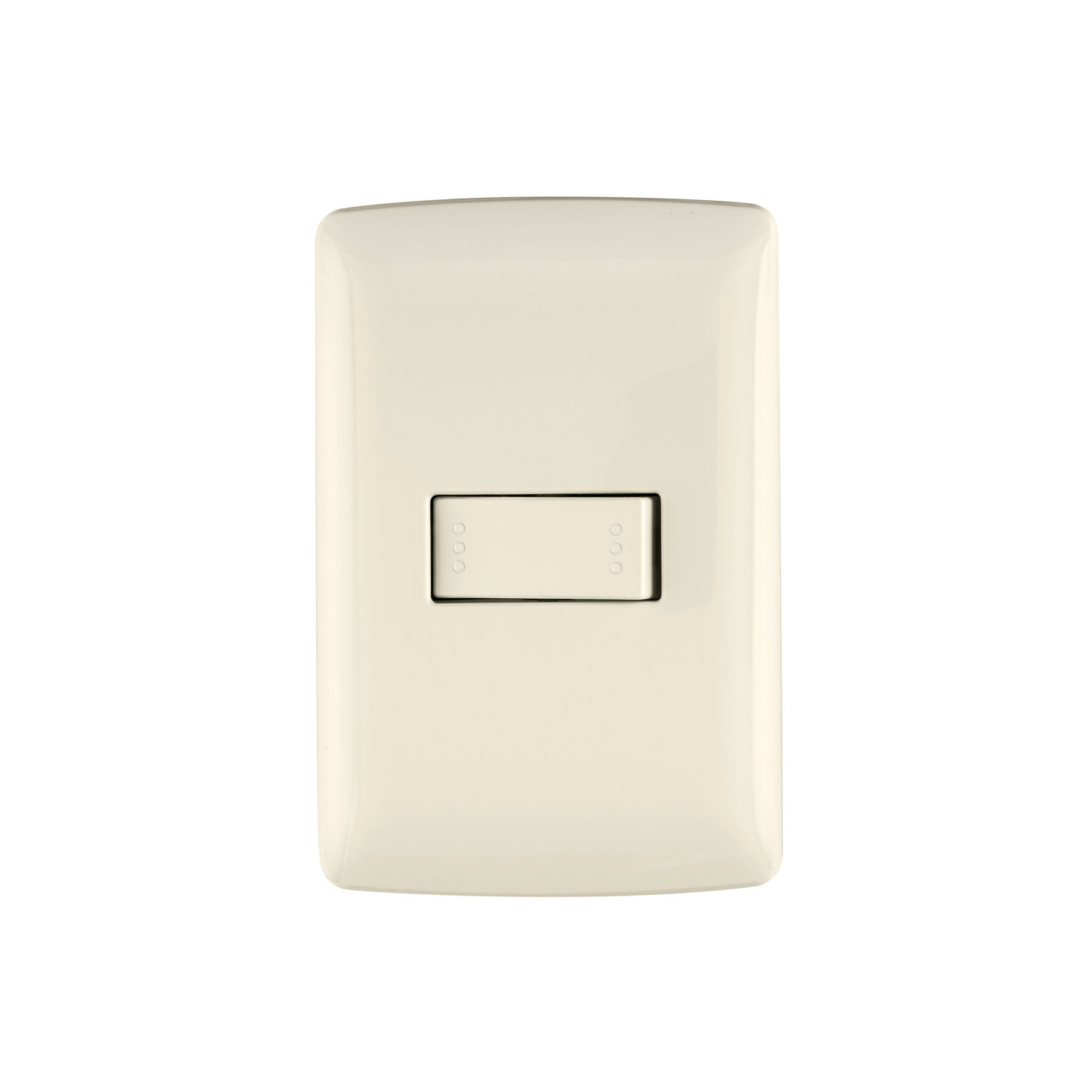 PA-APSE-EI Placa armada 1 interruptor escalera marfil, Italiana Código: 48661