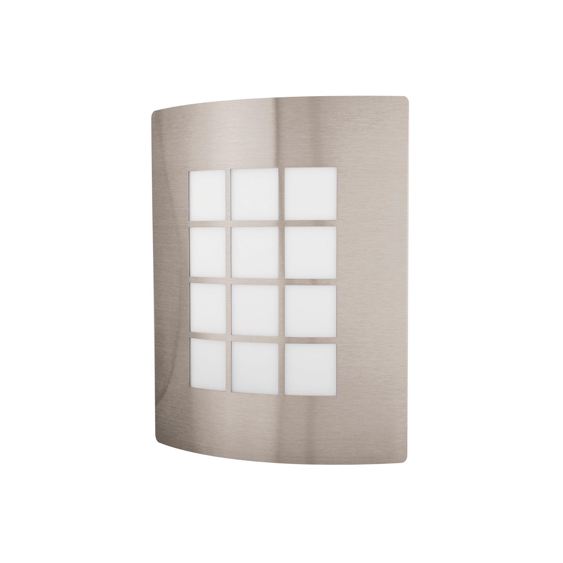 ARB-003S Arbotante decorativo cuerpo acero inox, lámpara no incluida Cód: 47390