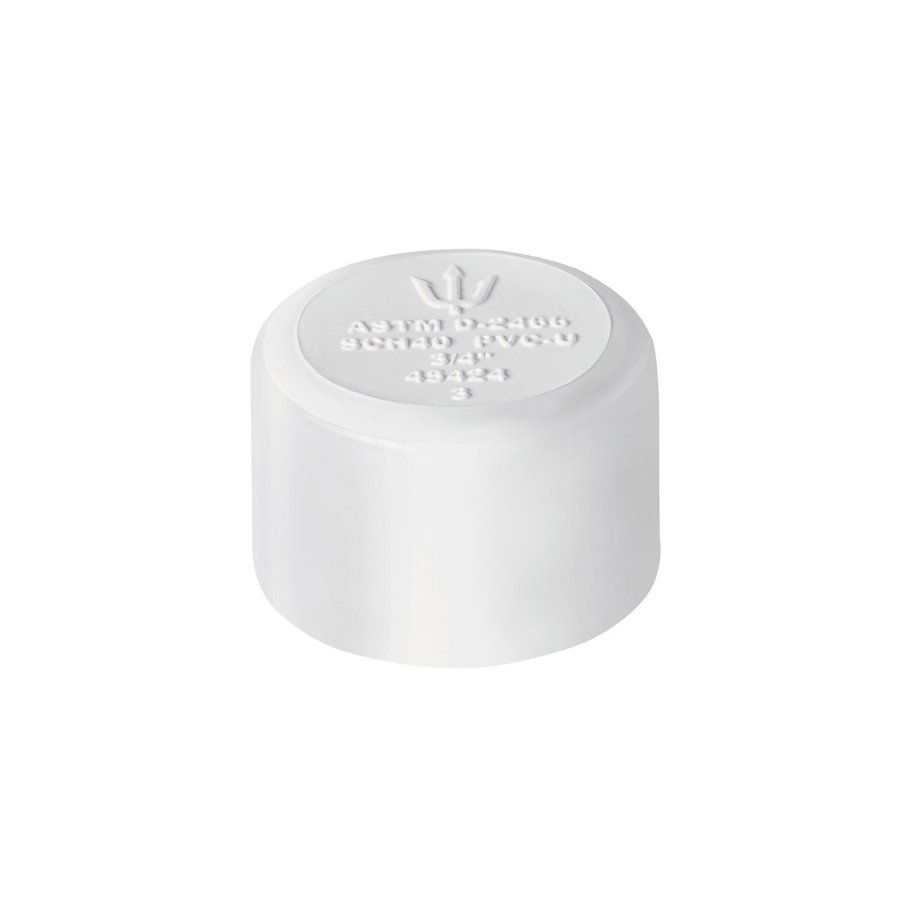 PVC-362 Tapón de PVC 3/4', FOSET Código: 45424