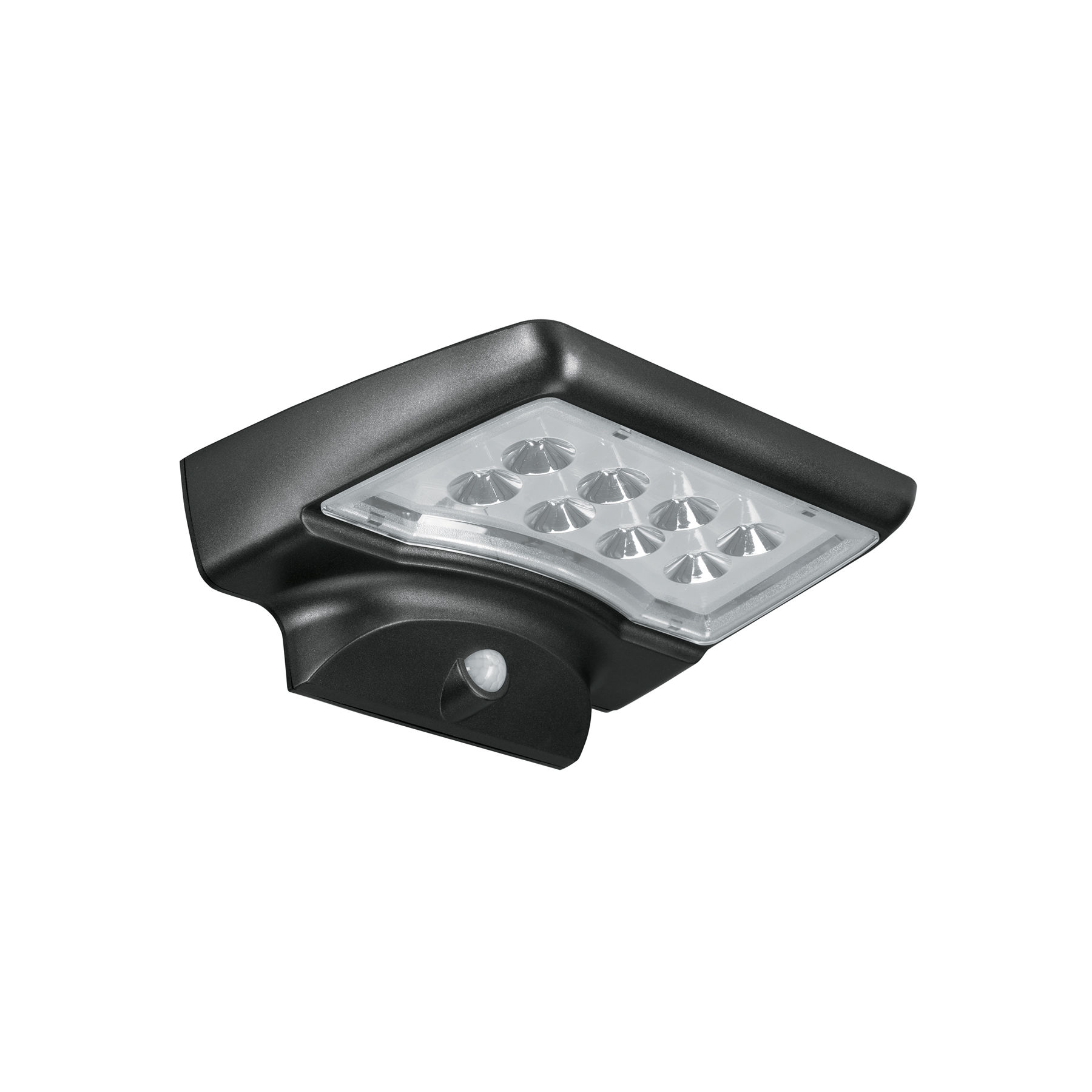 ARB-704L Arbotante solar LED 1.1 W con sensor de movimiento, Código: 49073