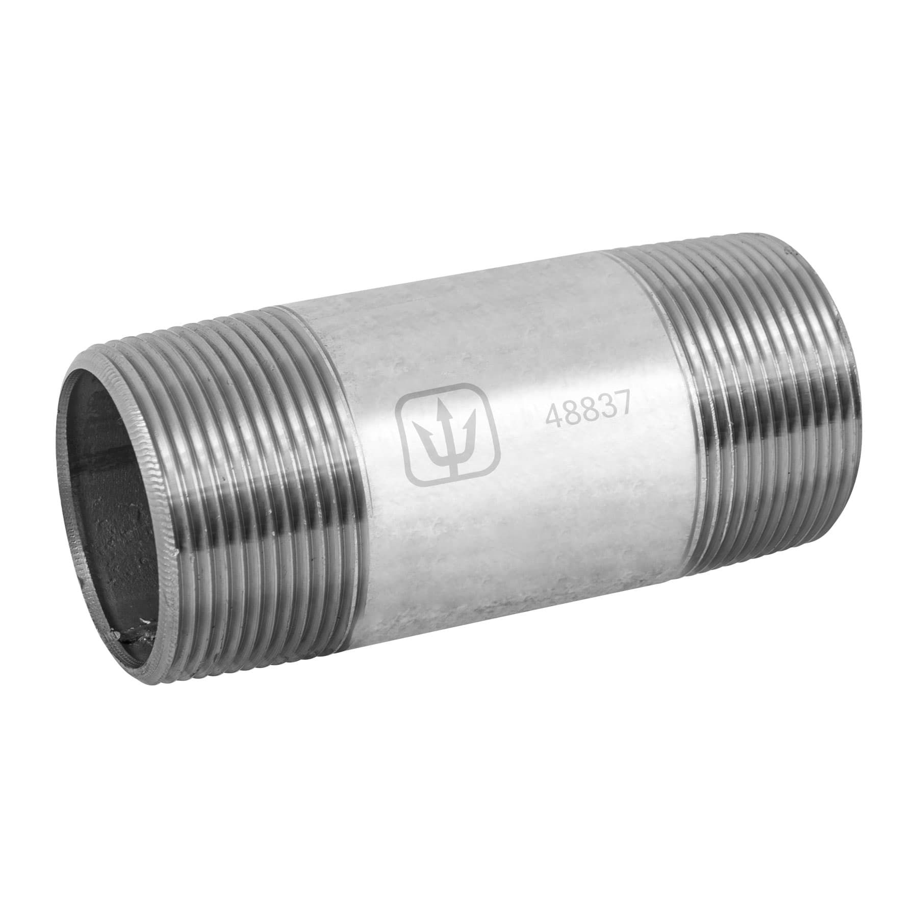 CG-438 Niple de acero galvanizado 1-1/2 x 4', FOSET Código: 48837