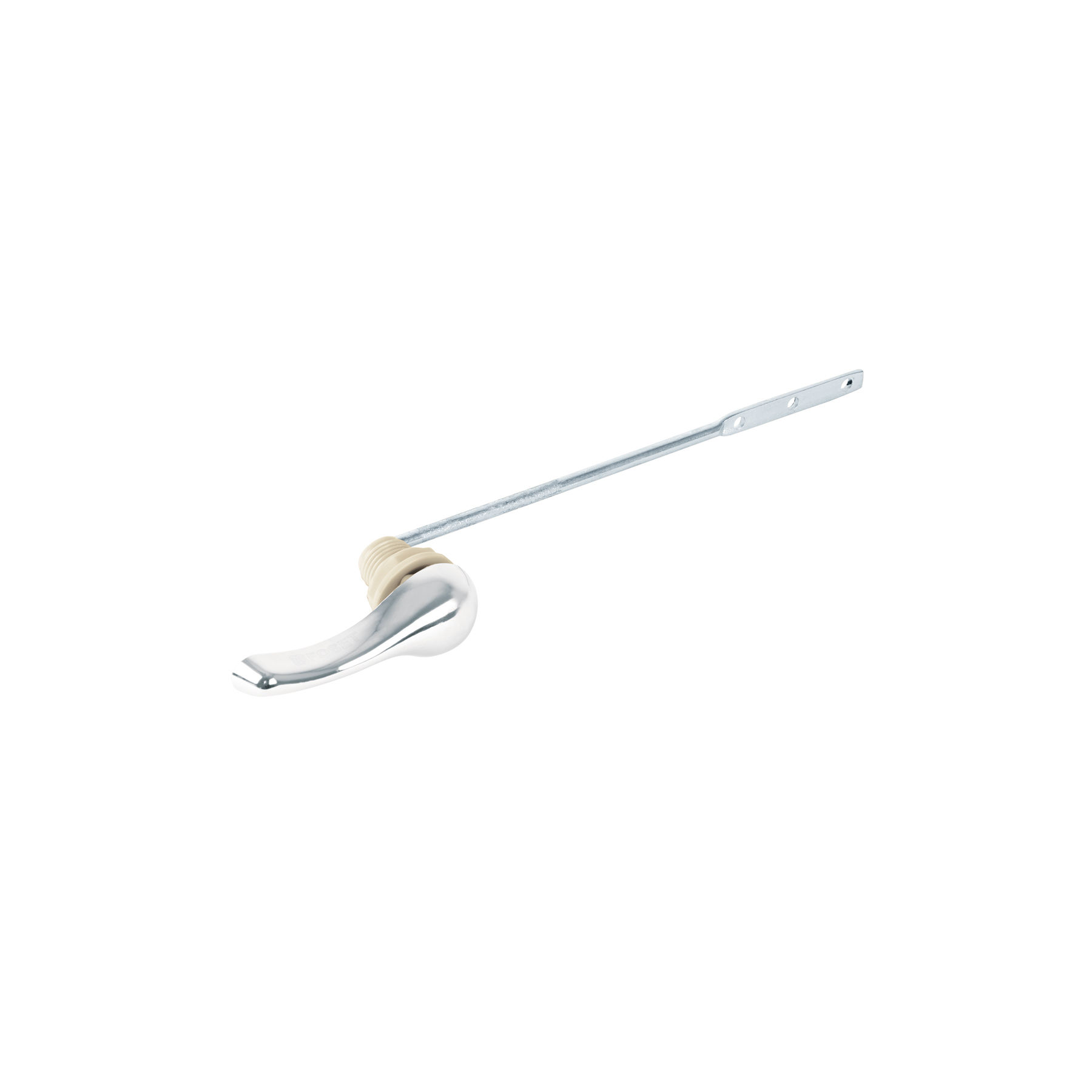 PW-019 Palanca frontal metálica cromada para WC, FOSET Código: 49348