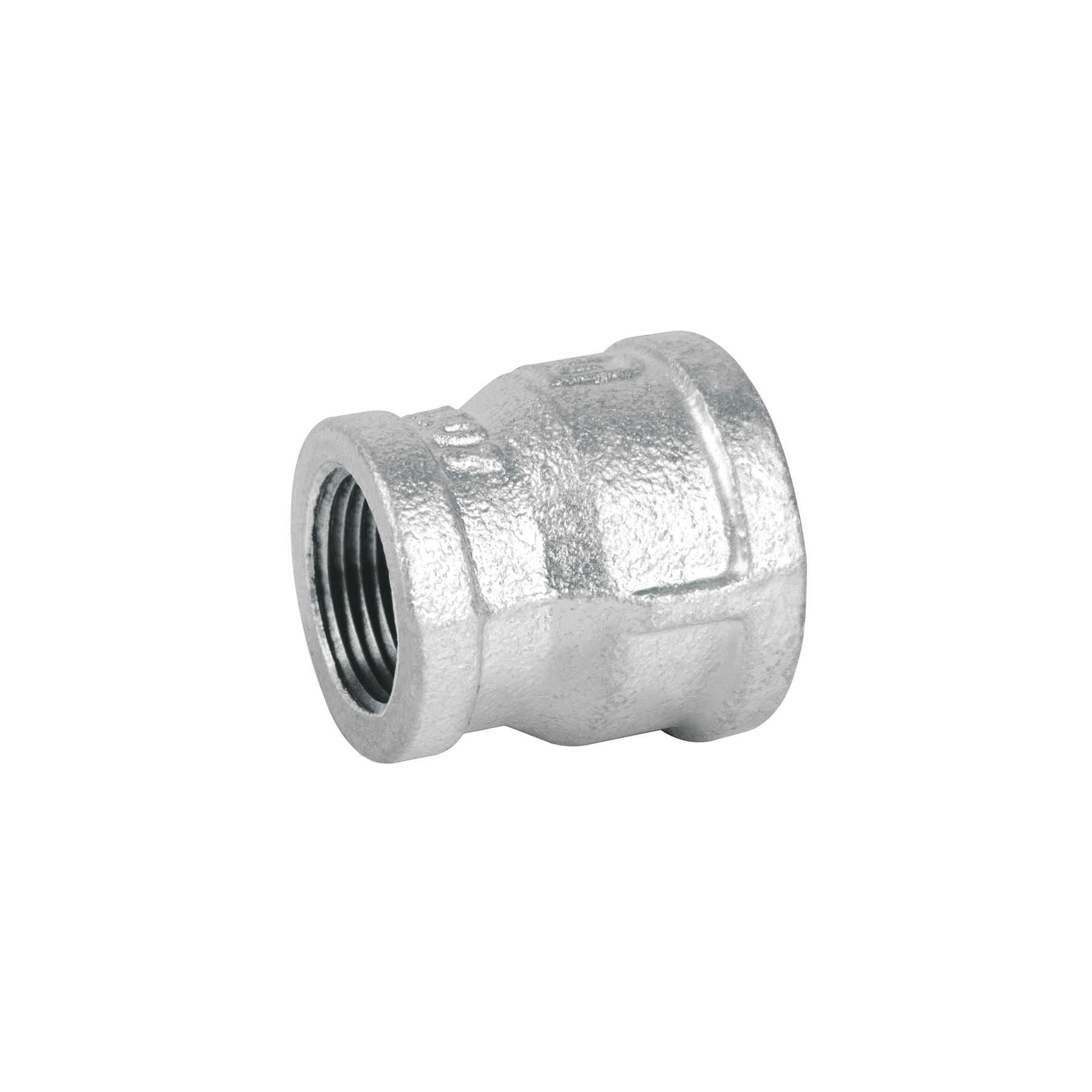 CG-292 Reducción campana acero galvanizado 1' x 3/4', FOSET Código: 47507
