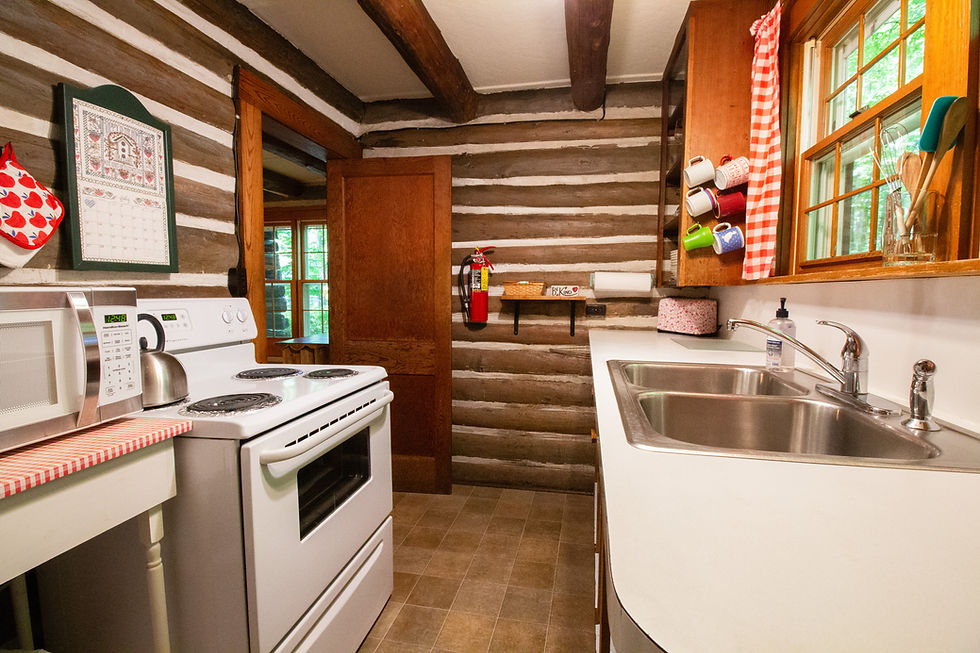 Fully equipped kitchen