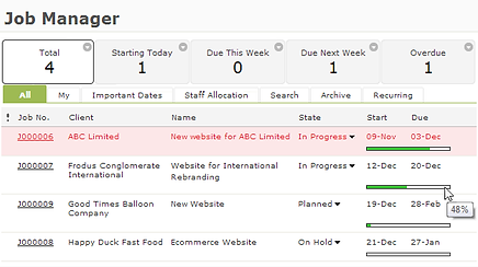 WorkflowMAX management software