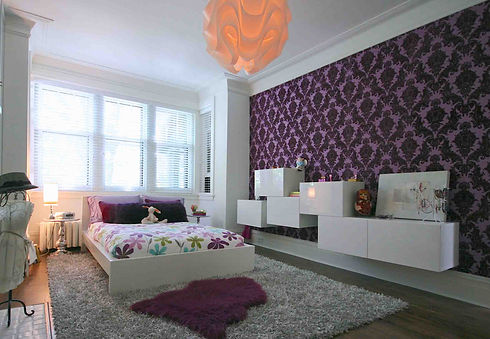 Purple-abstract-bedroom-wallpaper-idea-.