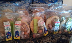 Sacs de denrées alimentaires