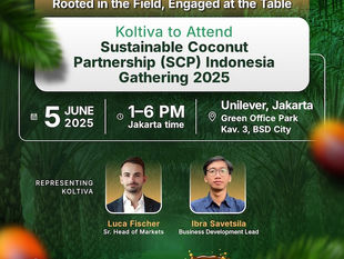 KOLTIVA Joins Indonesia’s SCP Gathering: Advancing Sustainable Coconut Farming