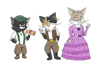 Redcheeks Characters