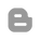 Grey Blogger Icon