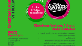 Christmas shopping at Stoke Bridge Workshops