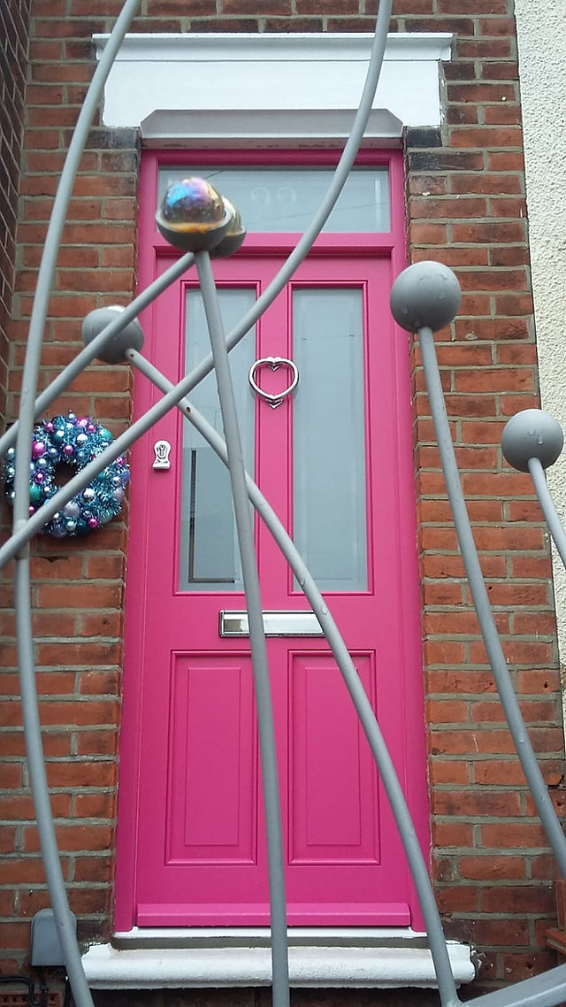 pink marbles for a pink house!