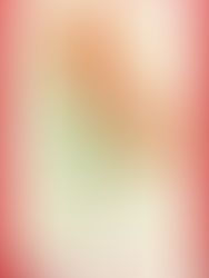 Paper embroidered orange flowers and green stems on a cream hand-made paper background