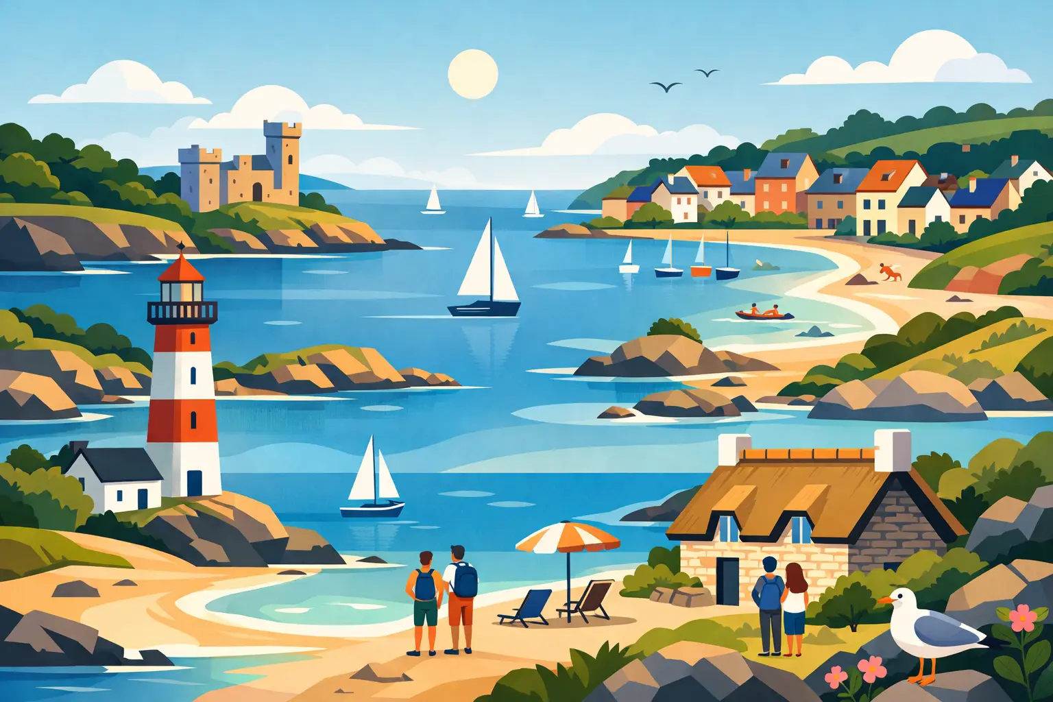 Où partir en Bretagne Sud selon votre séjour