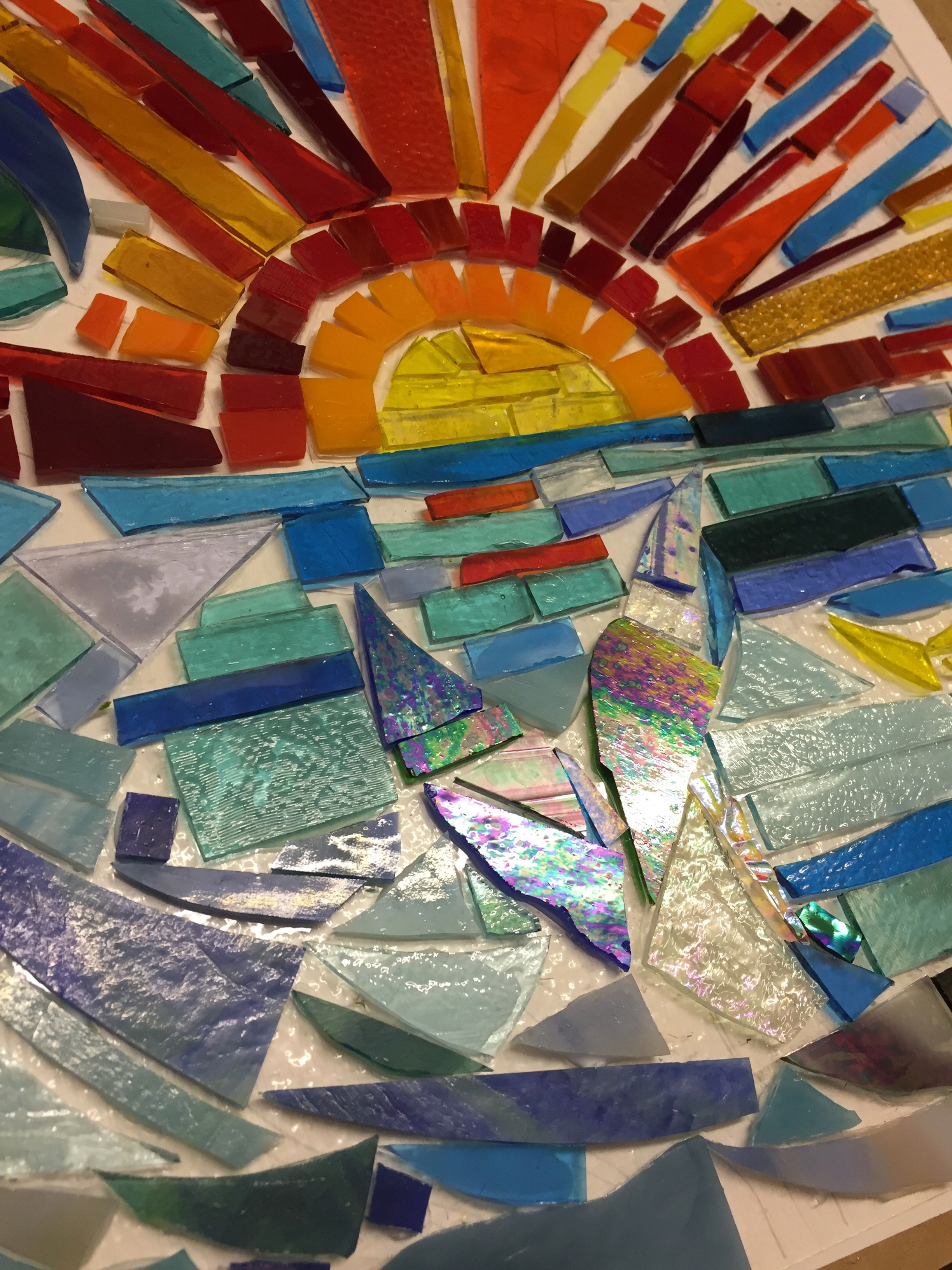 Glass Mosaic Mirror Course