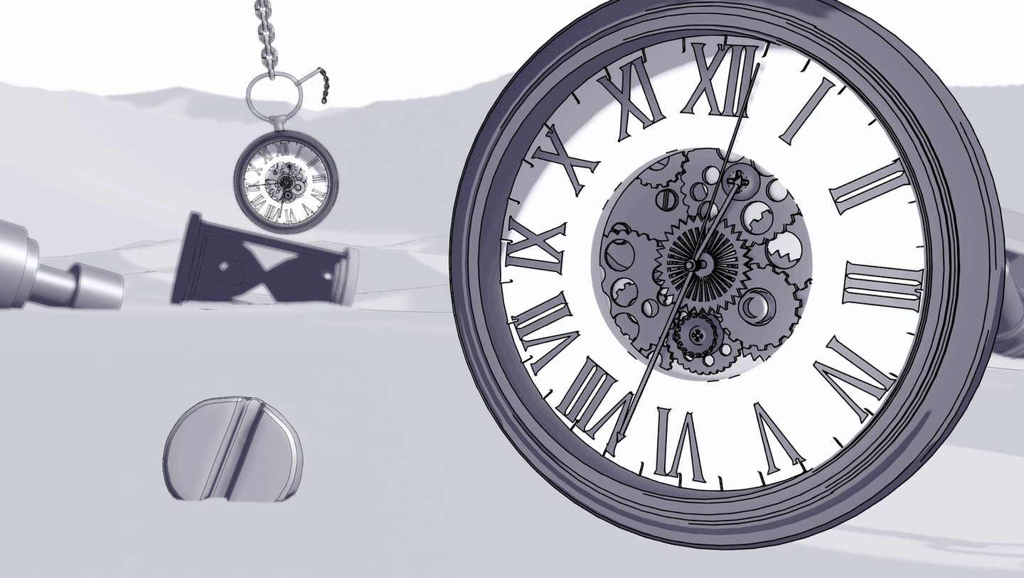 A clock from a dream