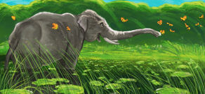 Quatre aveugles et un éléphant