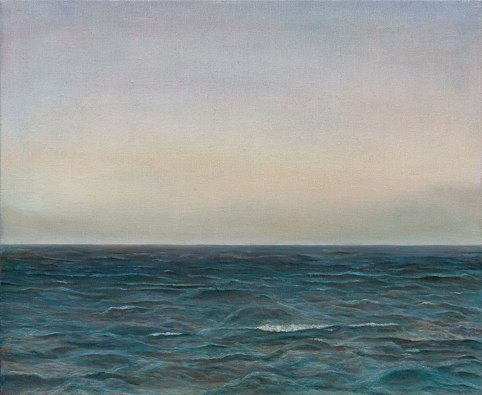 〈長濱I〉,油彩亞麻布,45.5x37,2026