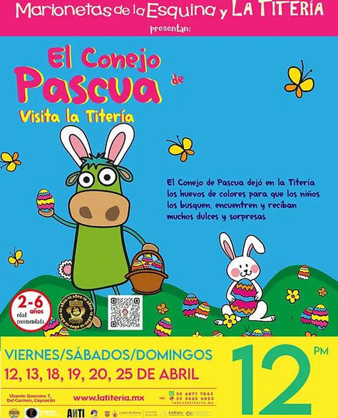 🎉 Concluyen las Vacaciones y en La Titería quedan unos días para imaginar, jugar y crear en familia 🐣🎭