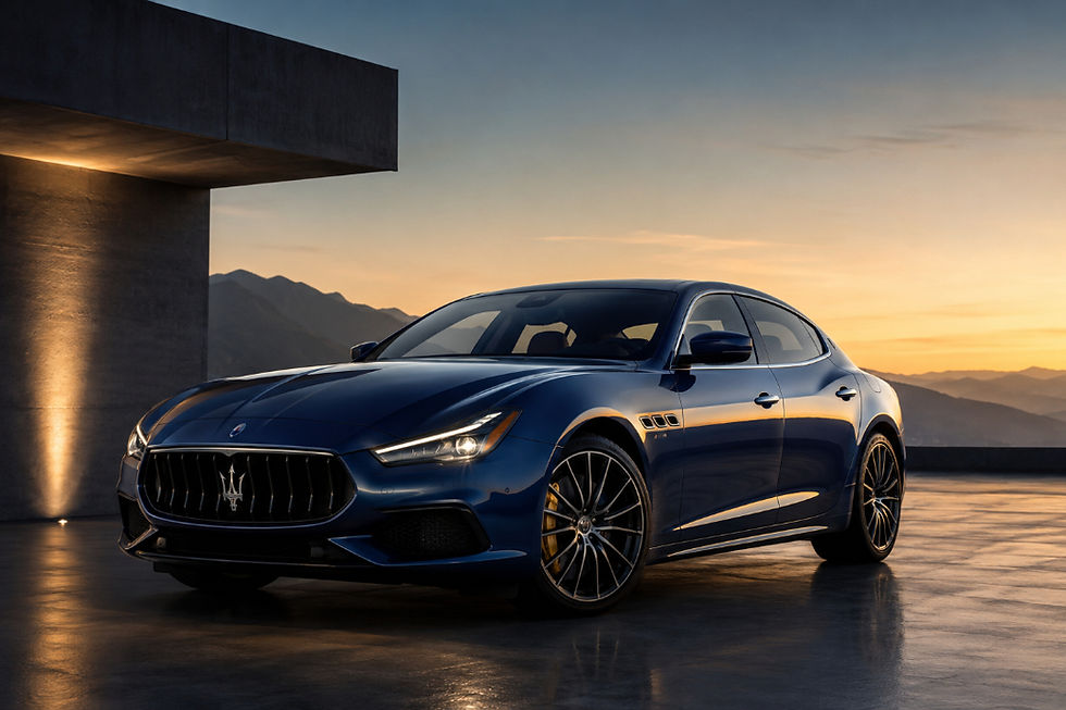 Maserati 2026 lujo deportivo italiano