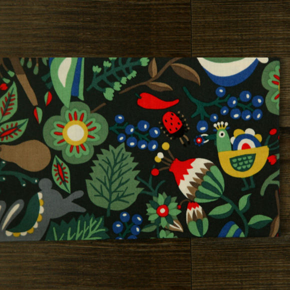 Thumbnail: Animal Pattern, Happy Forest, 100% Cotton Fabric by the yard