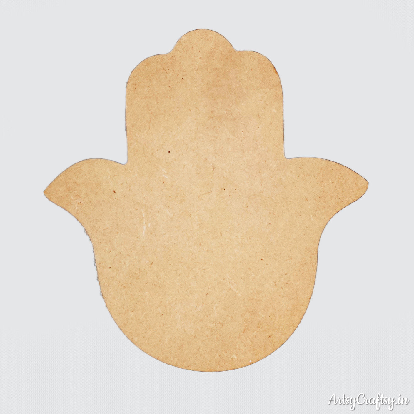 Hamsa MDF Cutout