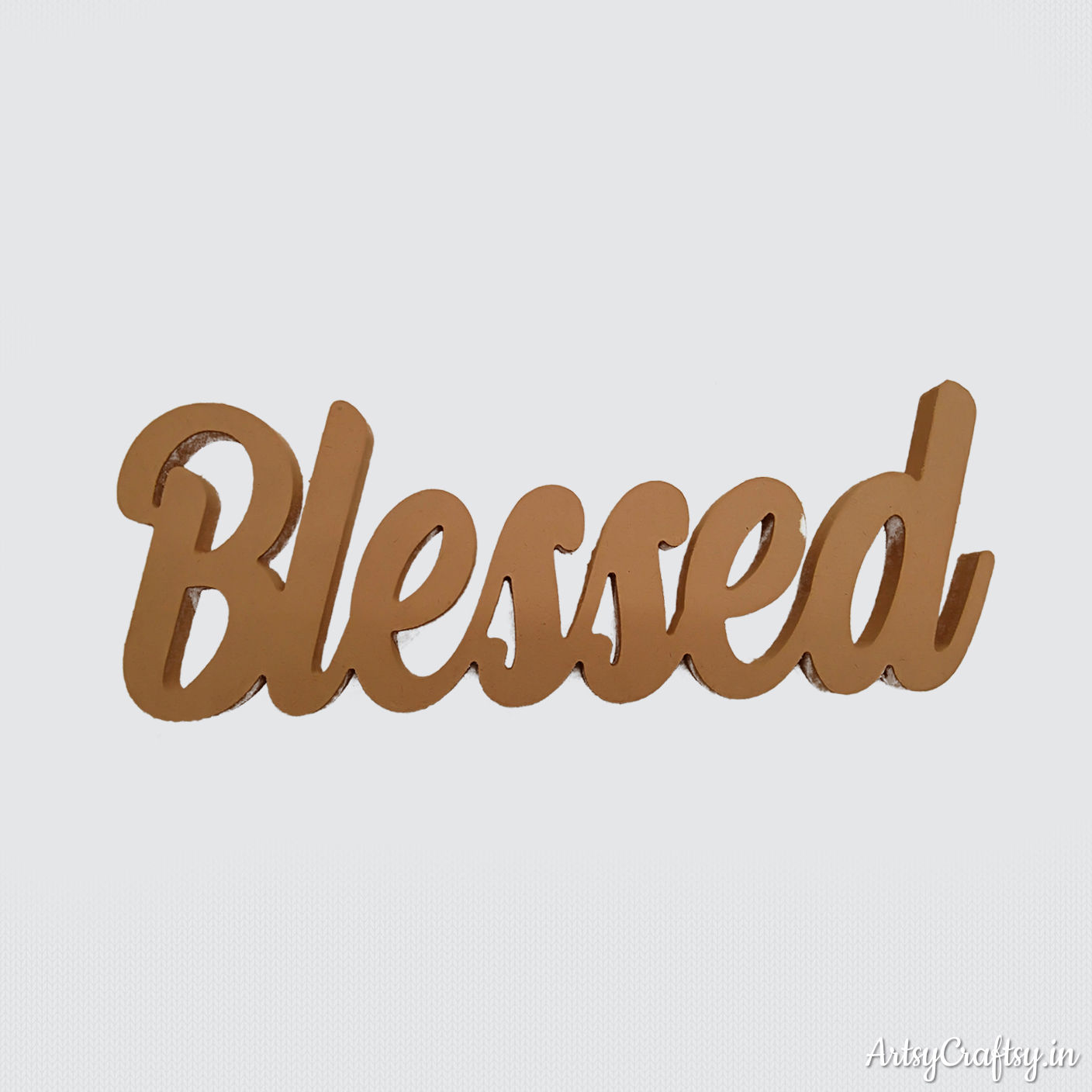 Blessed Sentiment cutout