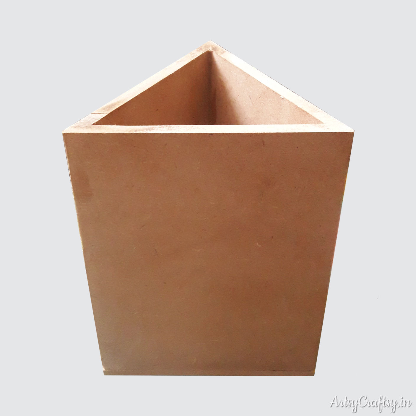 MDF Triangular Pen holder