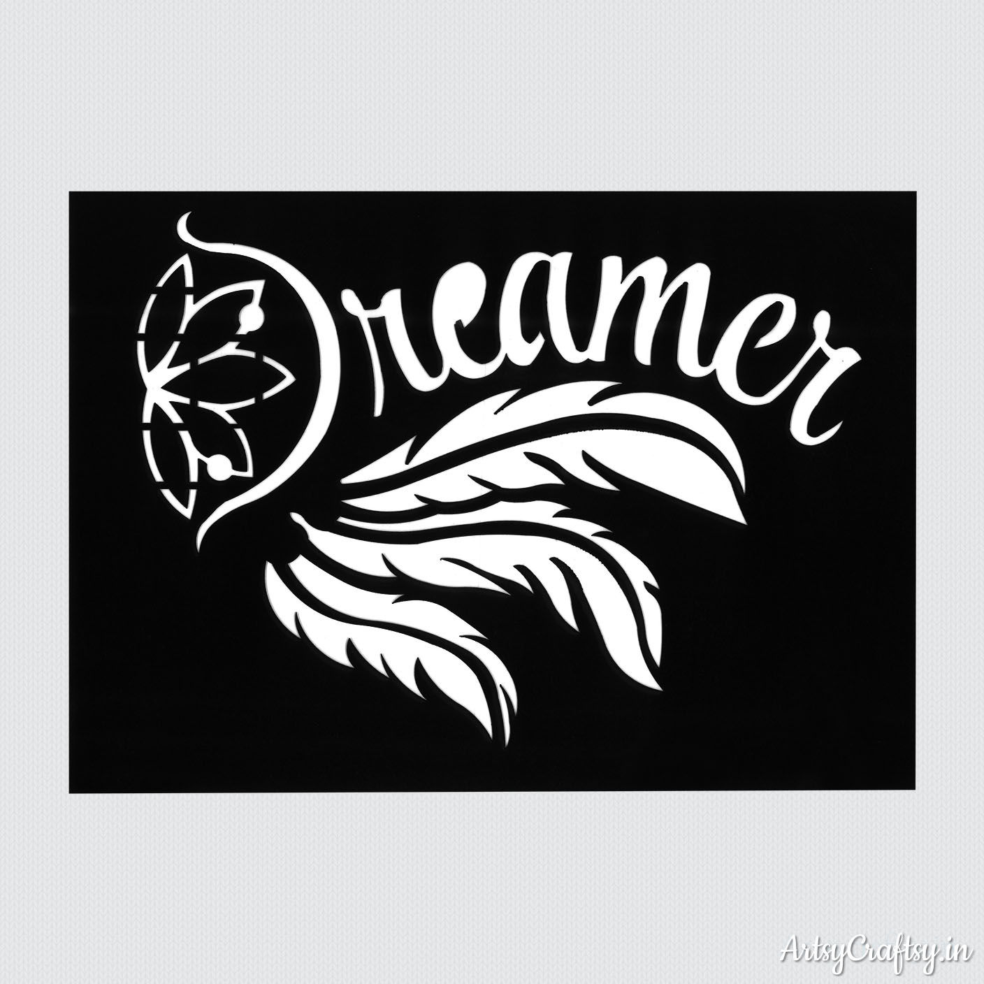 Dreamer Decor Stencil
