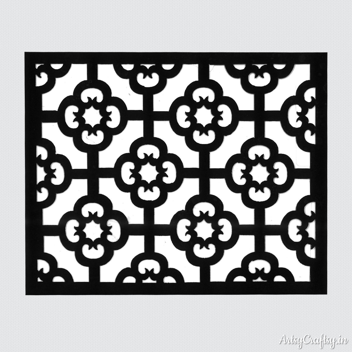 Tile Design Stencil