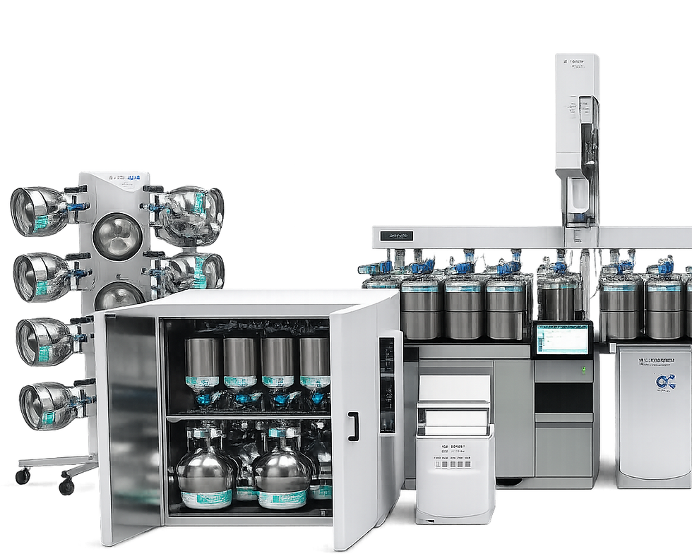 Entech Canister cleaning oven and autosampler