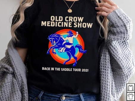 Old Crow Medicine show back in the saddle shirt