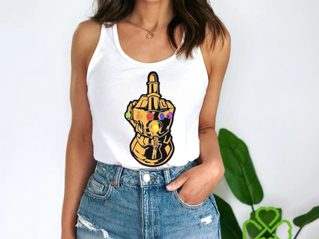 Funny Marvel Middle Finger Shirt Disney Trip Thanos T Shirt Unisex