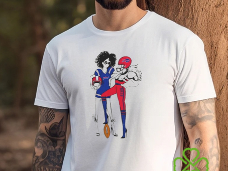 Buffalo Bills G III 4Her By Carl Banks Heather Gray Football Girls Shirt