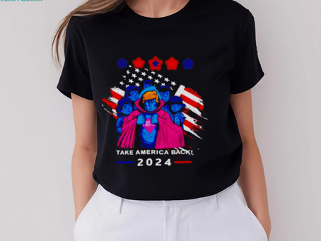 Take America back 2024 Trump and childrens shirt