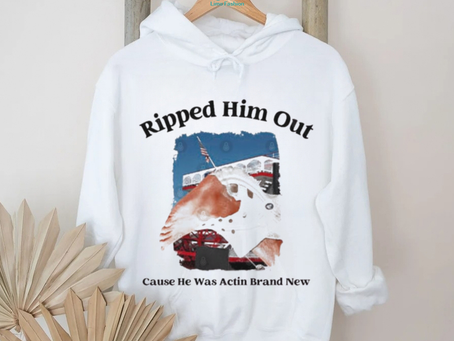 Ripped Him Out His Crocs AL Riverboat 2023 Shirt