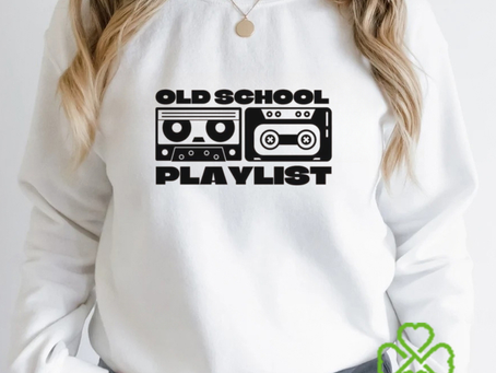 Old School Playlist Shirt Cassette 80 Unisex Hoodie